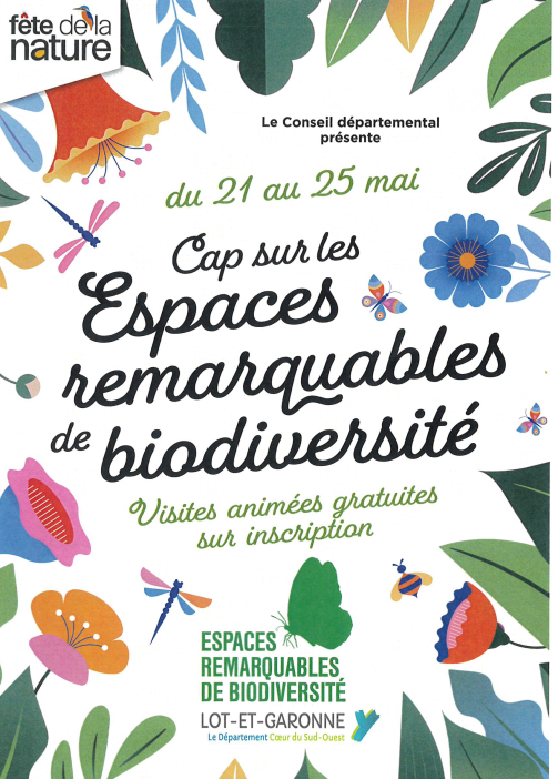 Fête de la nature Conseil départemental du 21 au 25 mai 2025